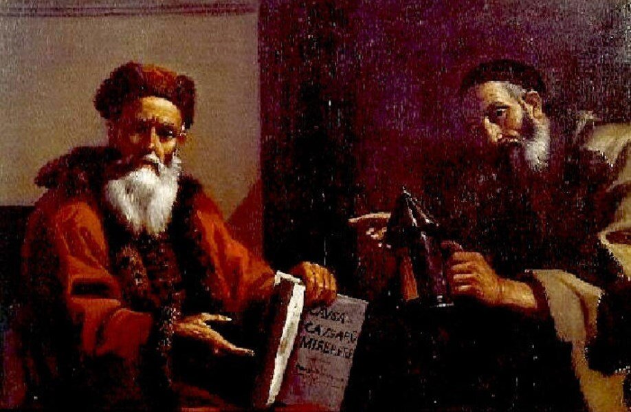 Plato and Diogenes — Маттиа Прети, 17-й век