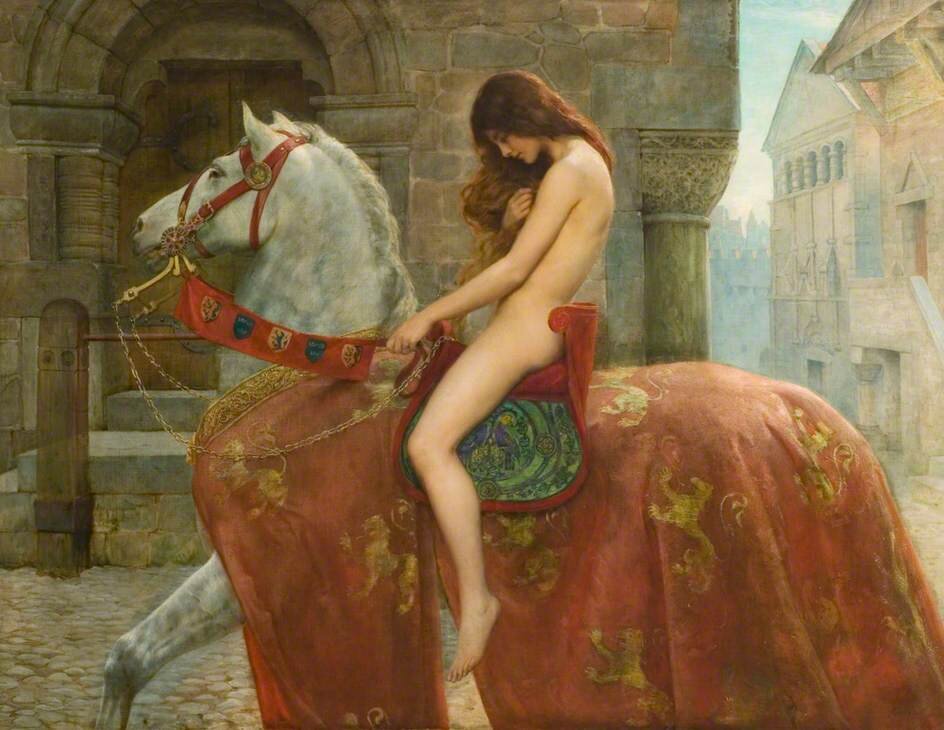 Картина Джона Кольера «Леди Годива» (1897)