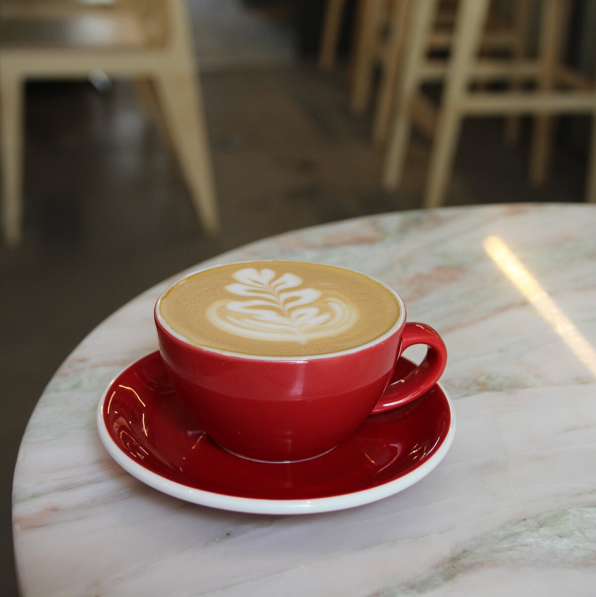 Большой капучино (кофейня Кооператив Чёрный, Москва)