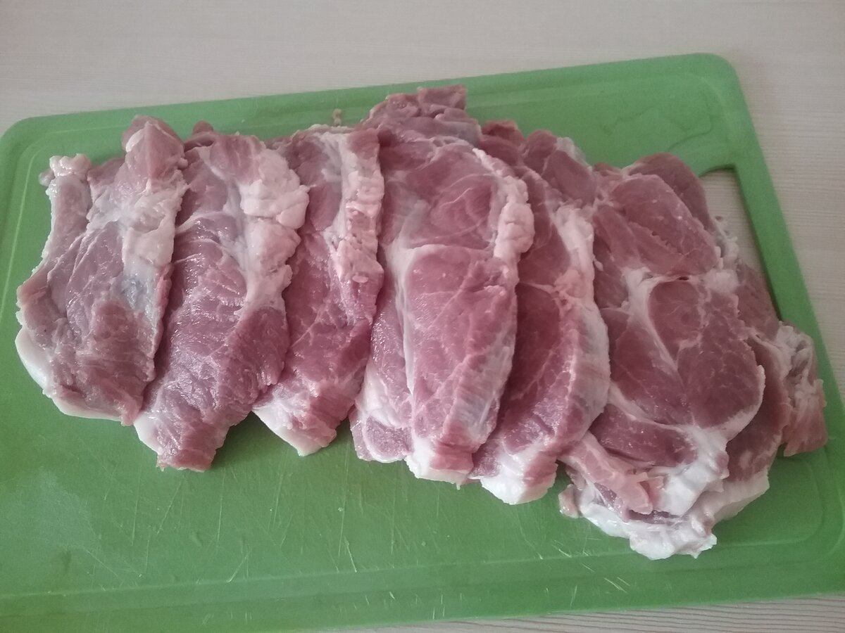 Самый вкусный стейк из свинины. Просто вау!!!!!