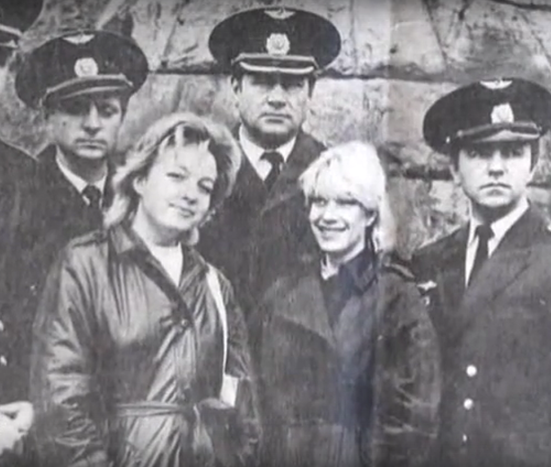 Экипаж самолёта. Слева Сусанна Жабинец, справа Елена Жуковская