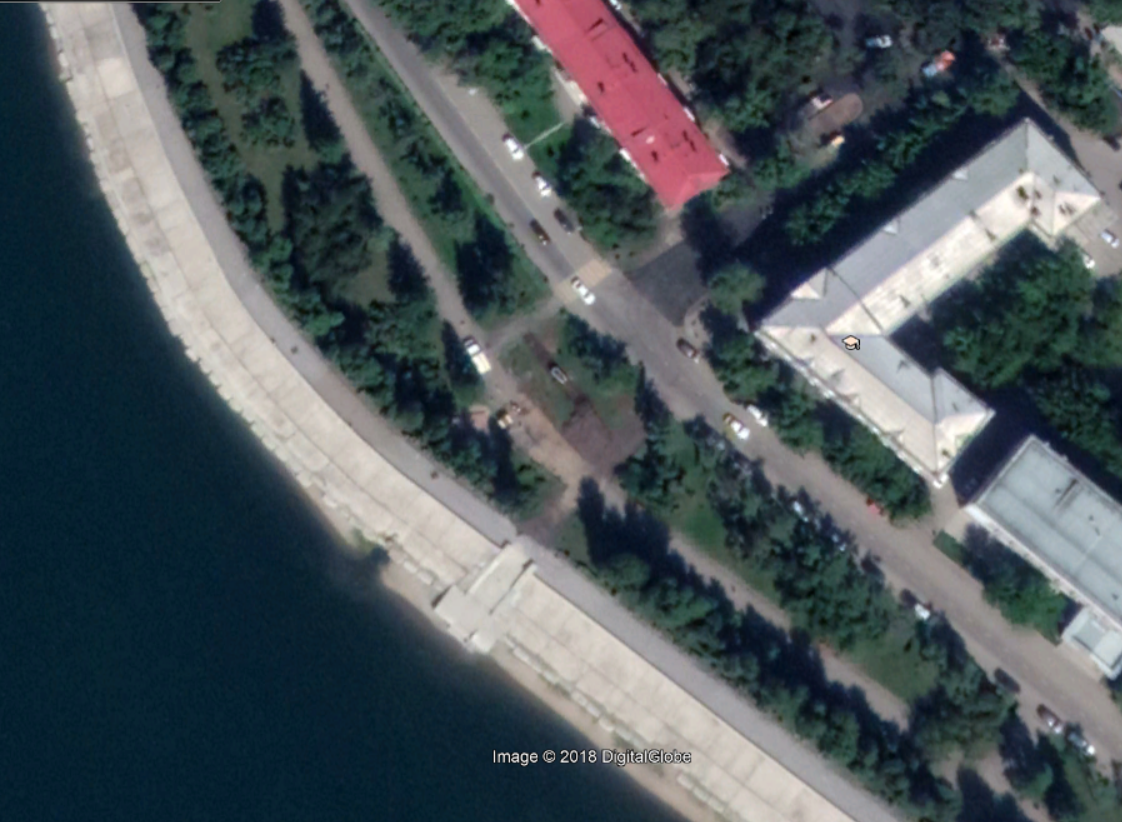 Снимок от 17 августа 2018 года (Google Earth)