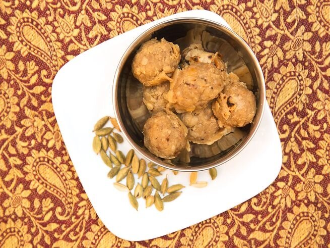 «Индийские шарики с пури: рецепт идеального гарнира» — создано в Шедевруме