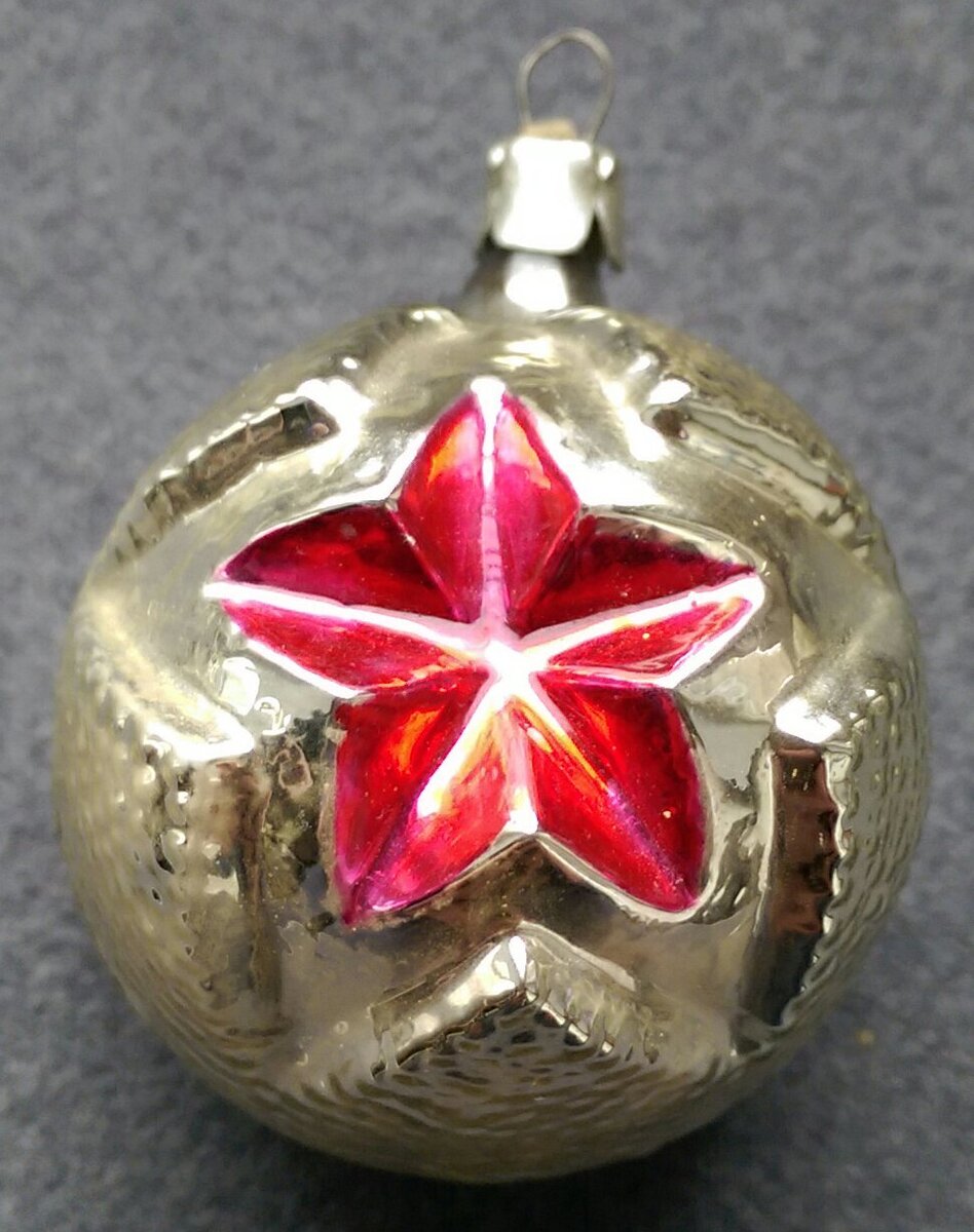 Советские новогодние игрушки