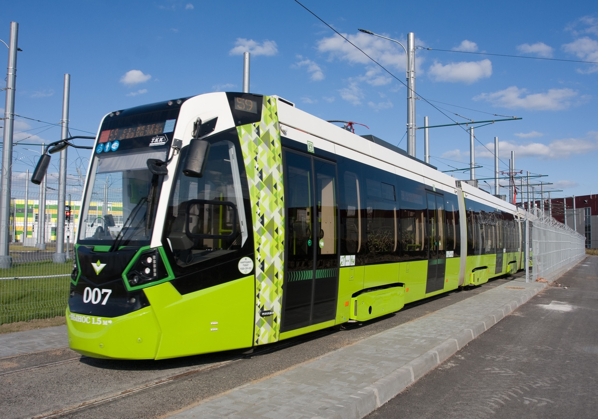 Скоростной трамвай "Чижик" . Фото "Яндекс-картинки"