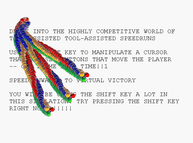 Tool-Assisted Tool-Assisted Speedrun