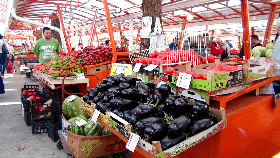 Колхозен Пазар в Варне - все есть, чего душа просит