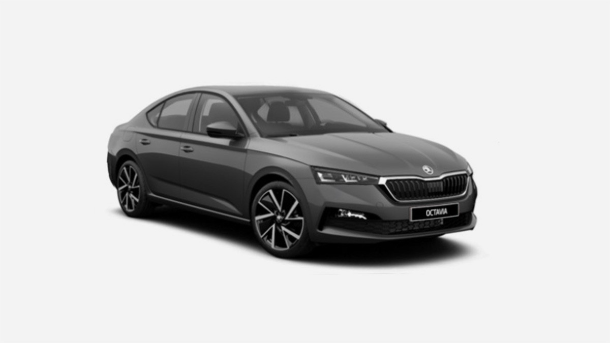 Вот и сама Skoda Octavia!