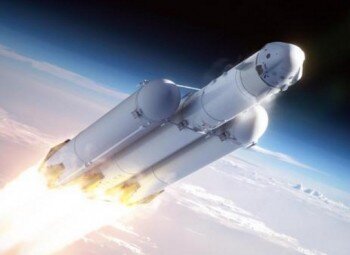 Запуск Dragon v2 на Марс на Falcon Heavy