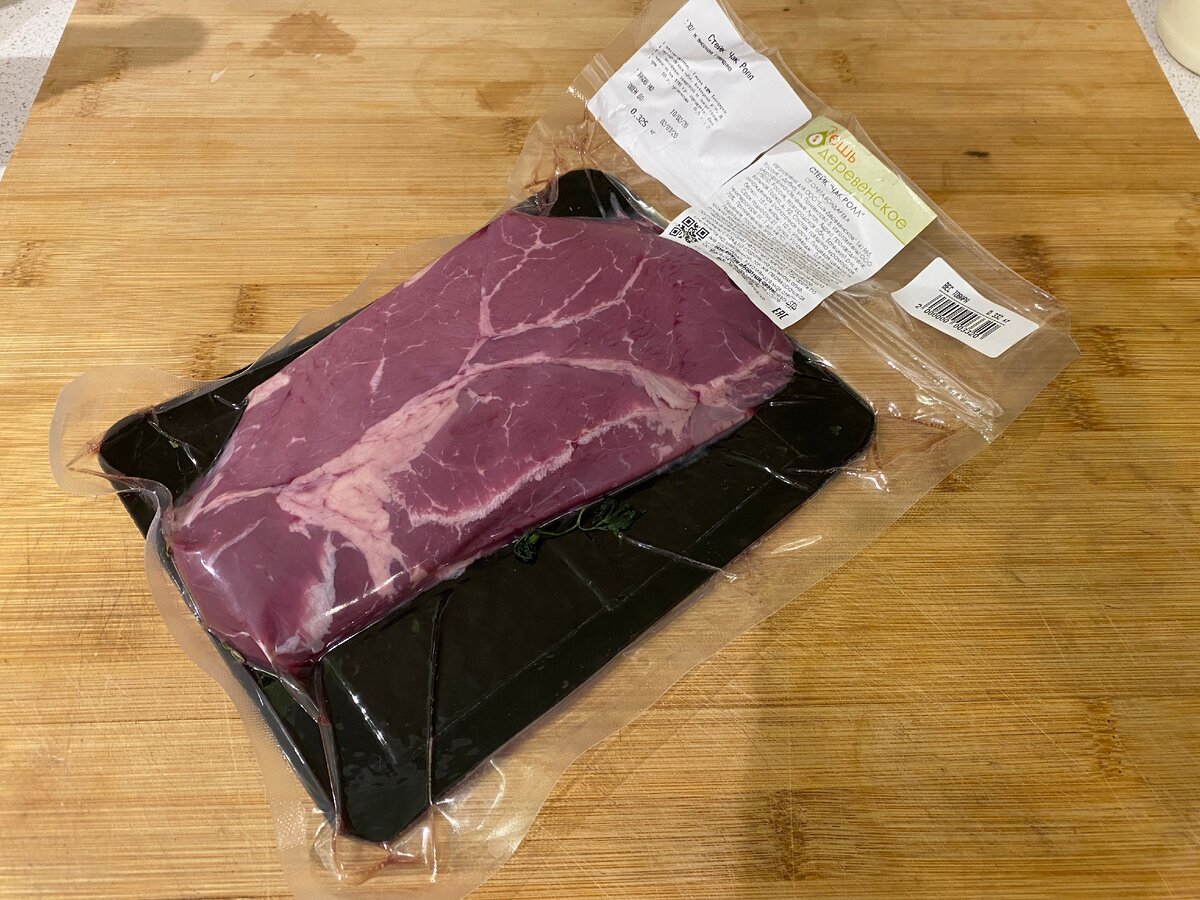 Фермерский стейк из говядины Чак-Ролл