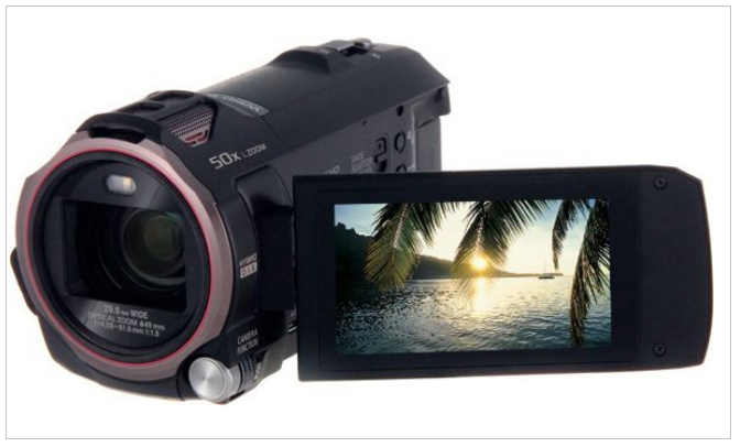 Видеокамера Panasonic HC-V760, Штатив Joby GorillaPod 325, Штатив Falcon Eyes Travel Line. Фото с сайта https://www.fotosklad.ru. 