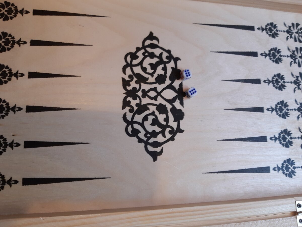 Фото автора. Наши нарды