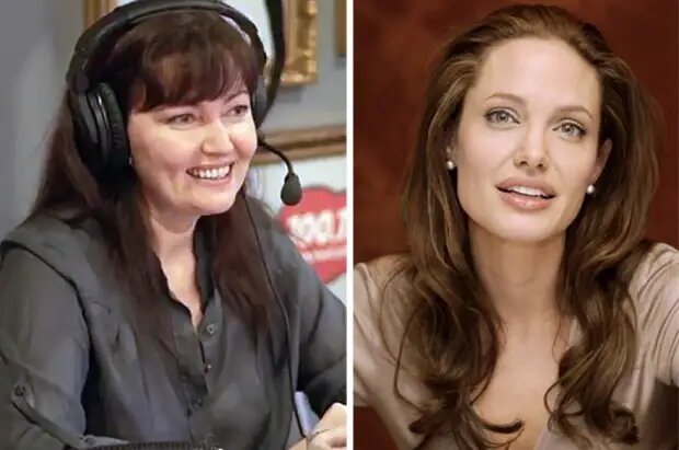 12 апреля родился Ефим Копелян. Советский актер театра и кино был одним из ведущих актеров Большого драматического театра в Ленинграде. Но наши современники его уже не увидят. Зато могут услышать: именно он произносит закадровый текст для "Семнадцати мгновений весны". А кто они вообще такие, актеры дубляжа? Мы редко задумываемся об этом, полностью ассоциируя "русский" голос зарубежного актера с его внешностью. Чьими же голосами разговаривают Анджелина Джоли, Арнольд Шварценеггер, Брэд Питт, Киану Ривз, Кейт Бланшетт и многие другие персонажи и герои фильмов и видеоигр, полюбившиеся российским зрителям? Похожи ли они со своими "коллегами" внешне? Об этом - в нашей подборке фотографий.

Ольга Зубкова - Анджелина Джоли. Зубкова более десяти лет является российским голосом Анджелины Джоли. Актриса признается, что, когда говорит за голливудскую красотку, ее голос становится более сексуальным и низким.

