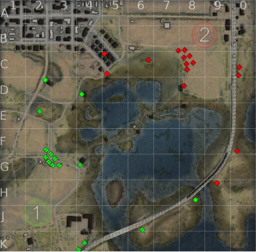 карта Лайв Окс, общая раскатка