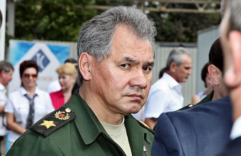 Министр обороны РФ Сергей Шойгу. Фото из открытых источников