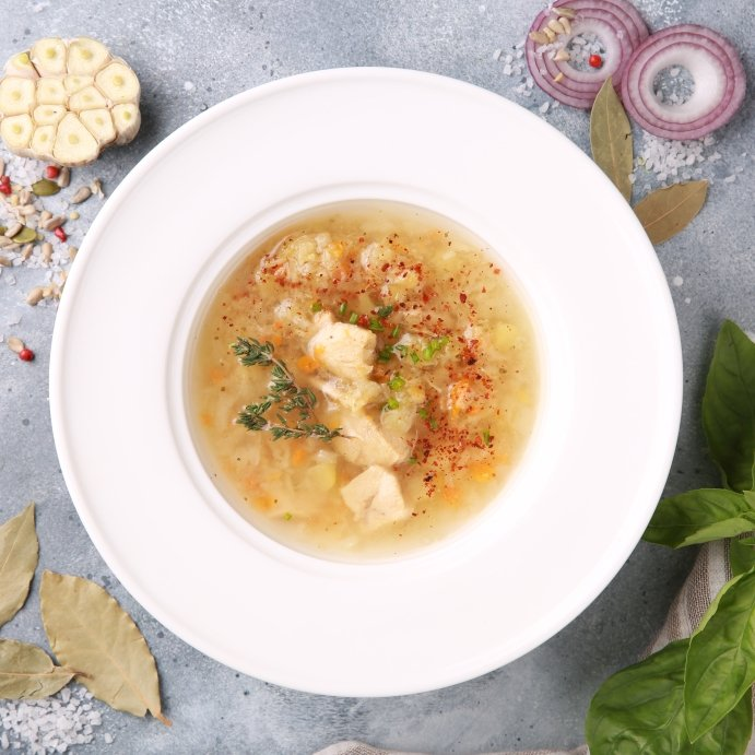 Вот как выглядит суп по криодиете