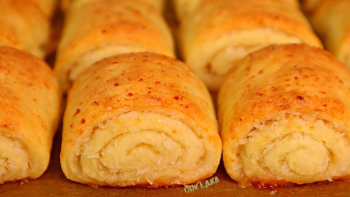 Творожные трубочки с начинкой