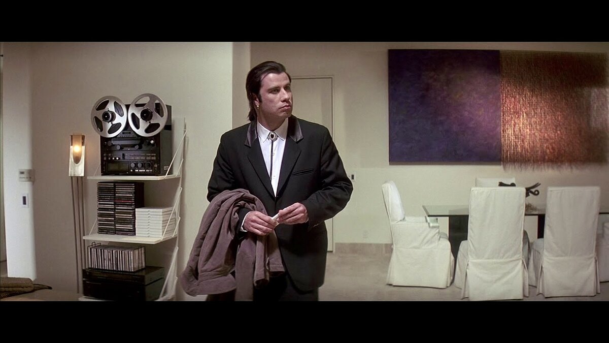 Кадр из фильма «Криминальное чтиво»