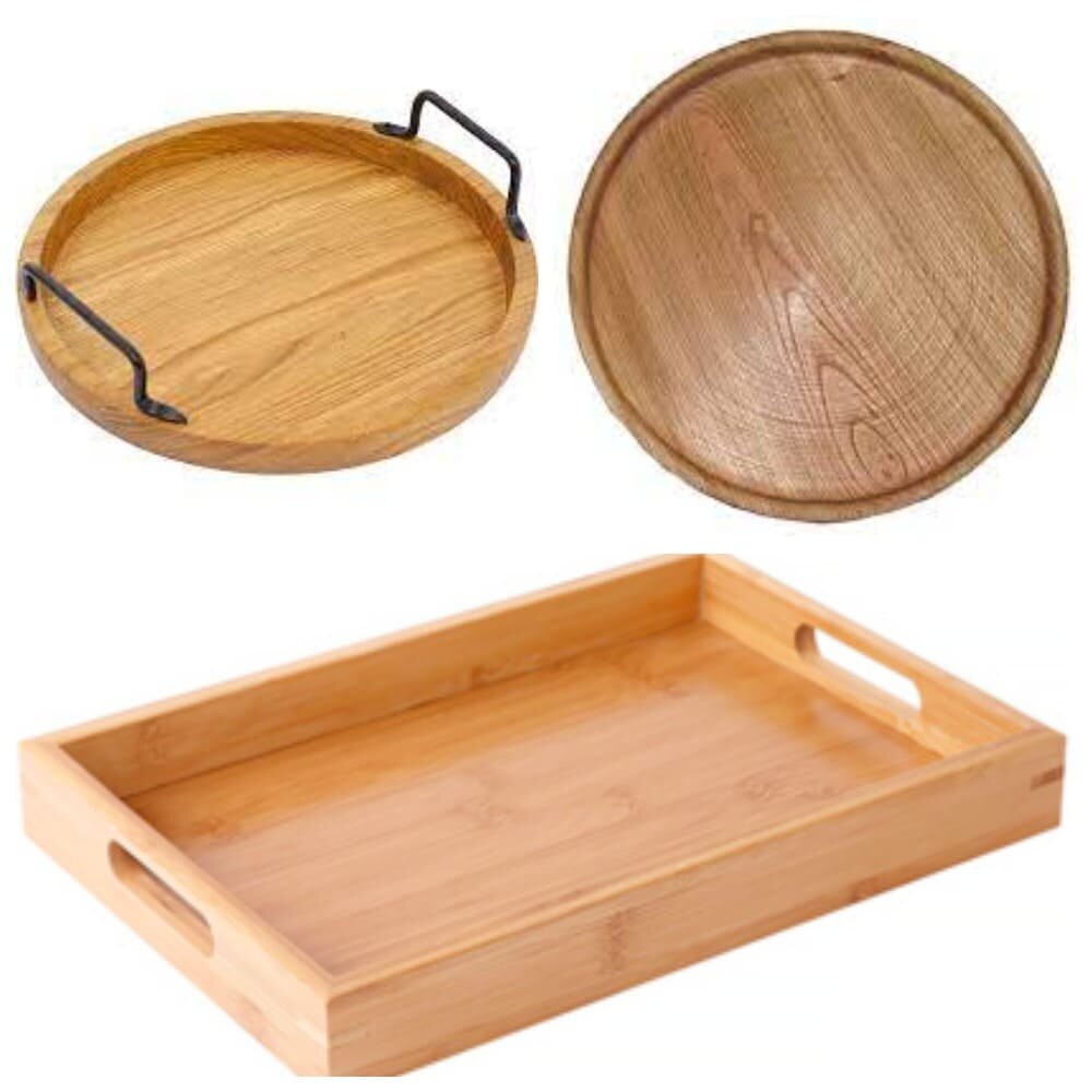 Деревянные подносы. Больше вариантов в каталоге на сайте CUTE HOME