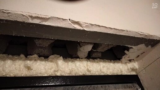 Как сделать верх откоса на входной двери | Строим с Михалычем | Дзен