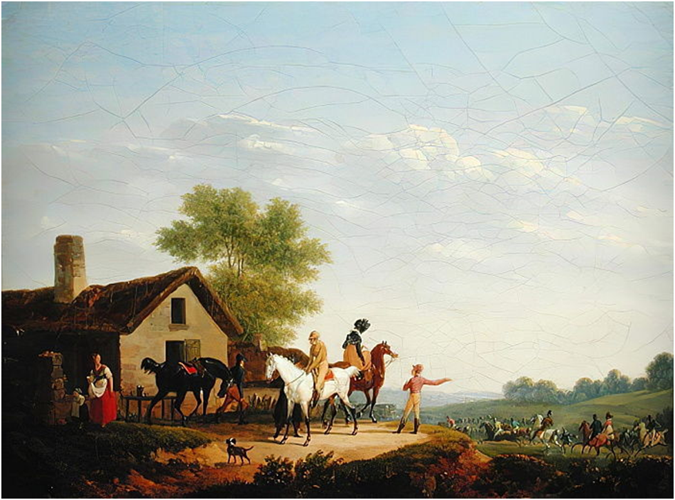 Ж.Свебах. «Скачки»