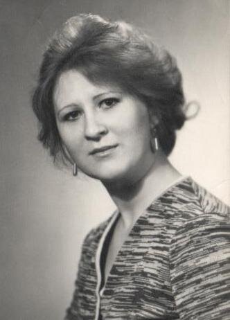 На фото: Галина Маслова,1978 г.