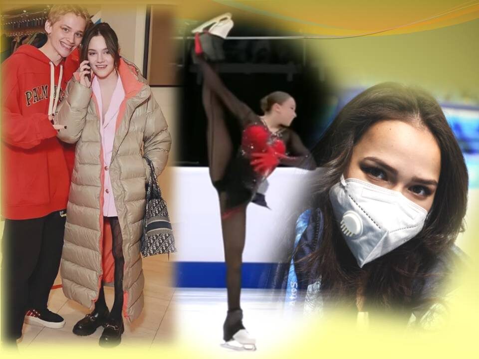 коллаж  автора. Евгения, Камила, Алина