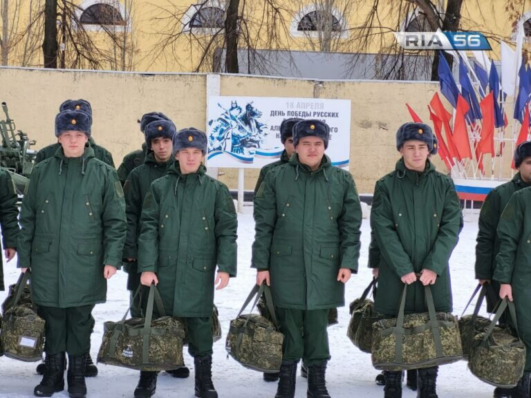    В Оренбургской области продолжается осенний призыв в армию Марина Шарт