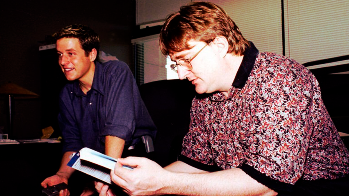 Гейб Ньюэлл в 1996 году