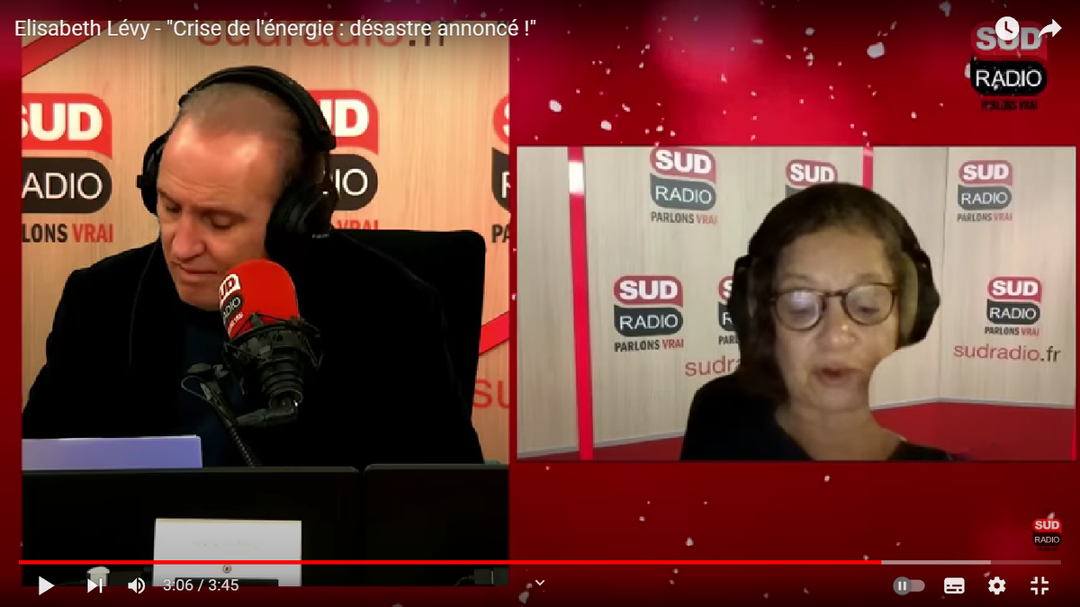 Элизабет Леви в эфире SudRadio