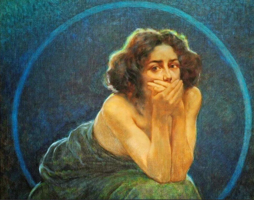картина Джорджо Кинерк "Молчание"