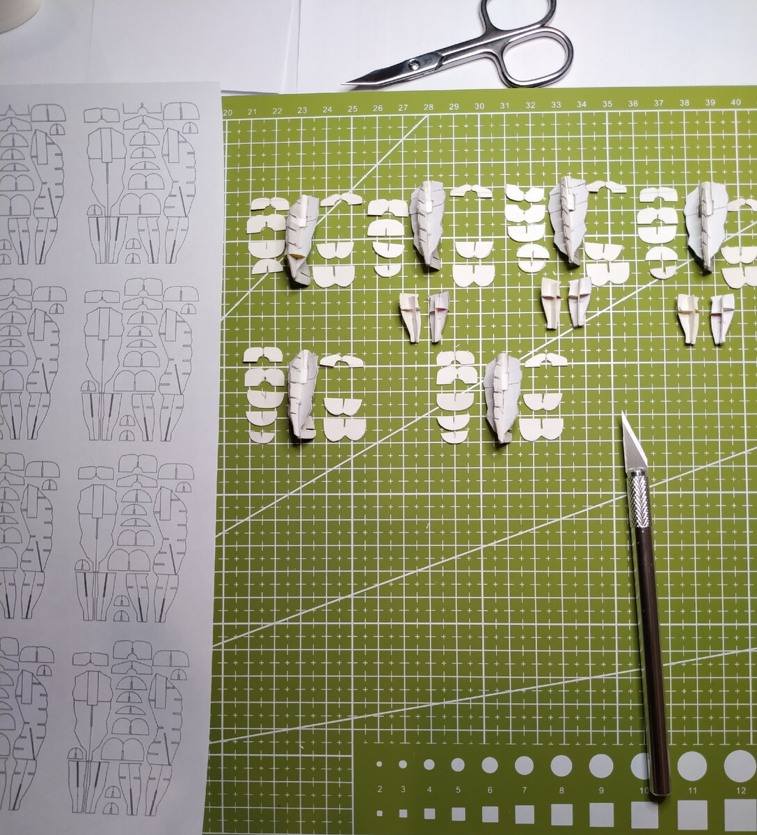 Детали каркаса. Фото автора.