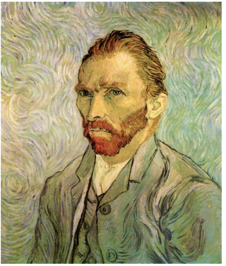 Винсент Ван Гог. Автопортрет. 1889 сентябрь.
Музей Орсе. Париж