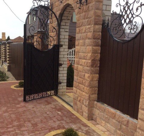  Надежные петли – главный конструктивный элемент калитки