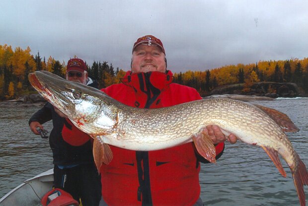 Канадская щука-гигант