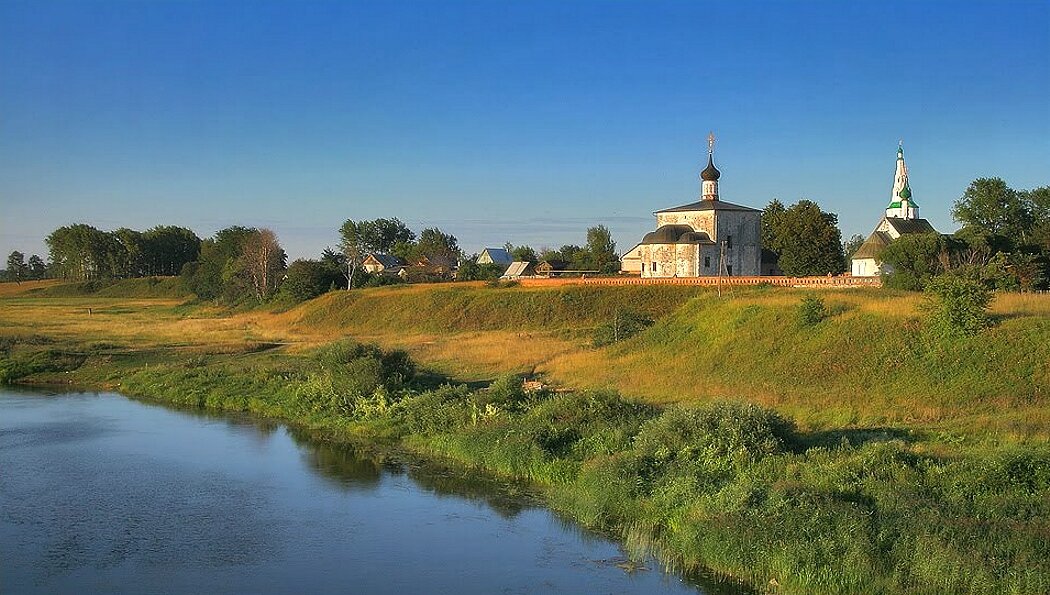 Река Нерль Суздаль