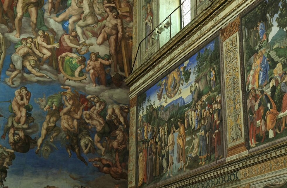 The Sistine Chapel of the Vatican