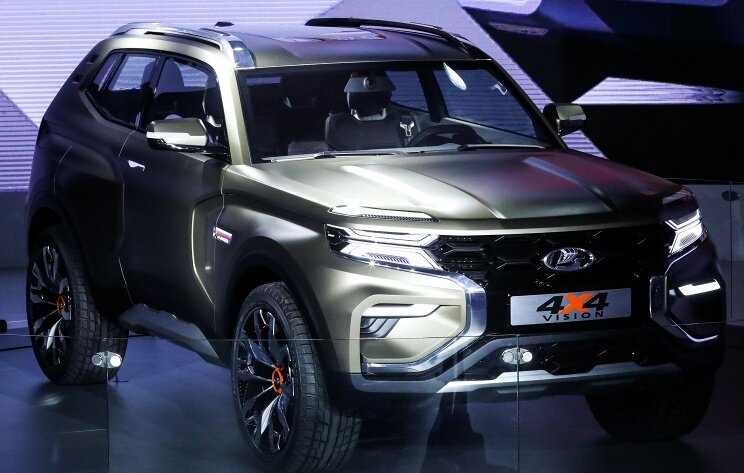 Концептуальный внедорожник Lada 4х4 Vision© Станислав Красильников/ТАСС