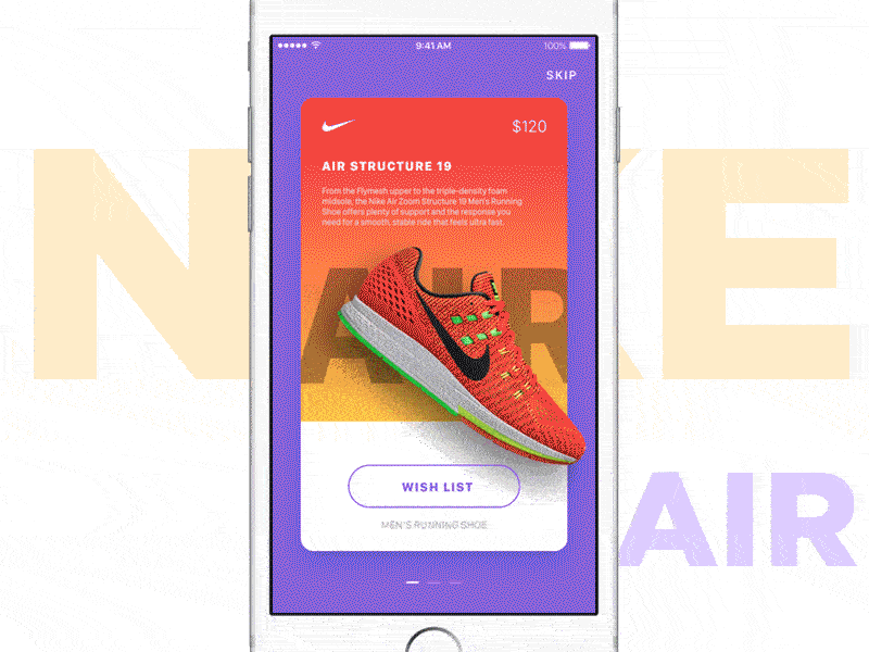 Nike — Parallax Effect by Jardson Almeida