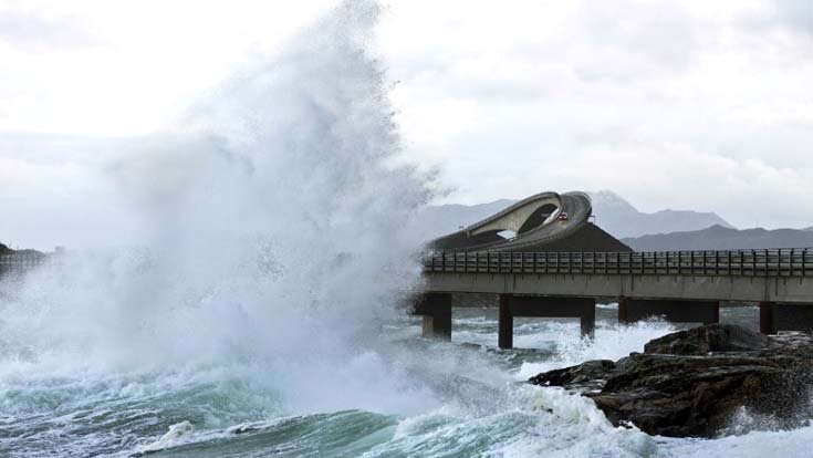 Atlantic Ocean Road, Норвегия