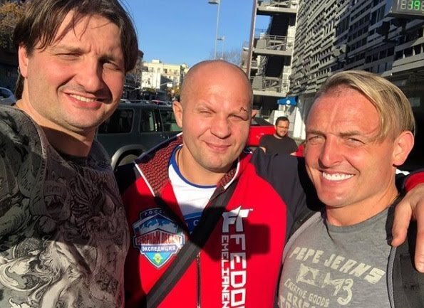 Емельяненко и братья Запашные в Лос-Анджелесе. Фото: Инстаграм