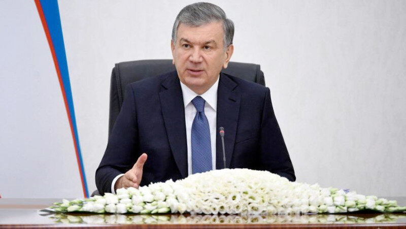 Шавкат Мирзиёев. Фото с сайта President.uz