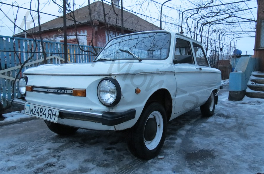 (снимок 1 - таким ЗАЗ-968 был, когда Владислав забирал его у дедушки)