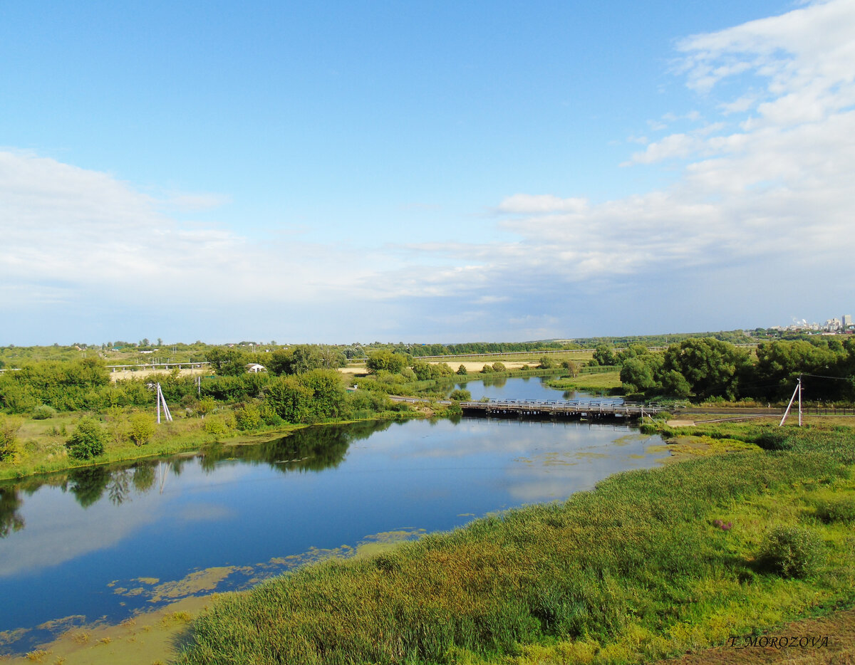 Река в Ефремове Тульской области
