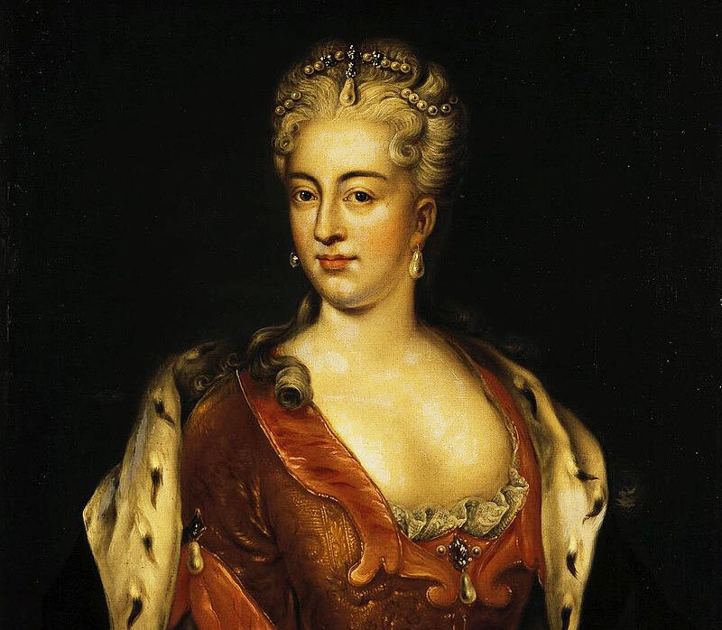 Неизвестный художник. Супруга наследника престола царевича Алексея Петровича Шарлотта Кристина Брауншвейг-Вольфенбюттельская