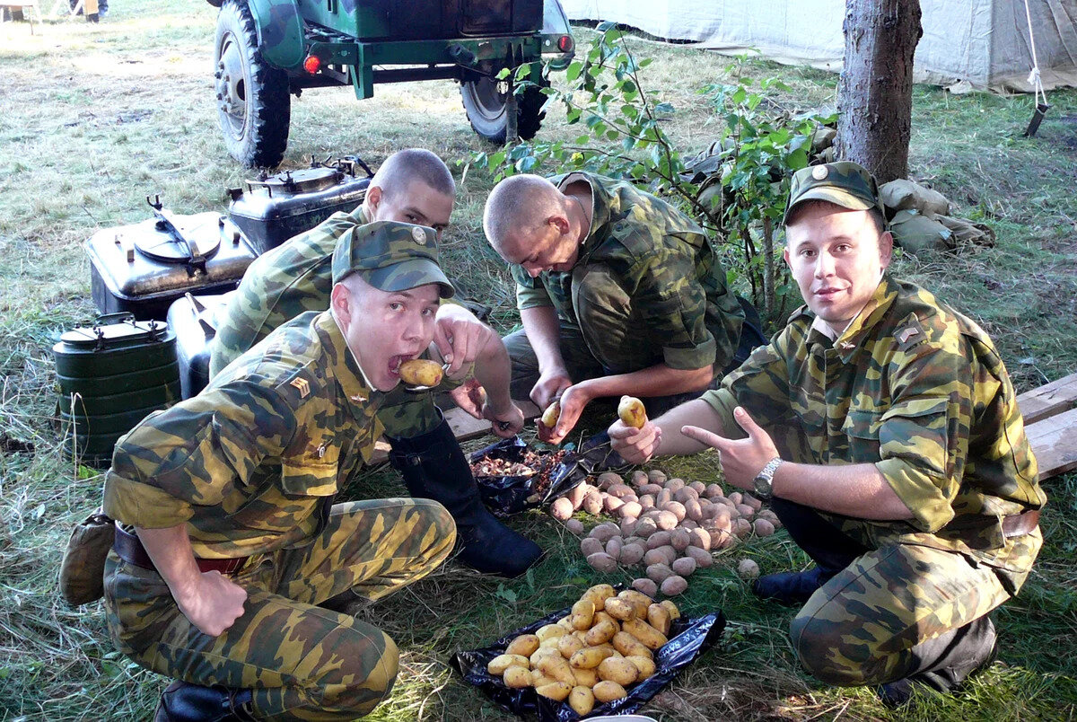 Отдых в армии
