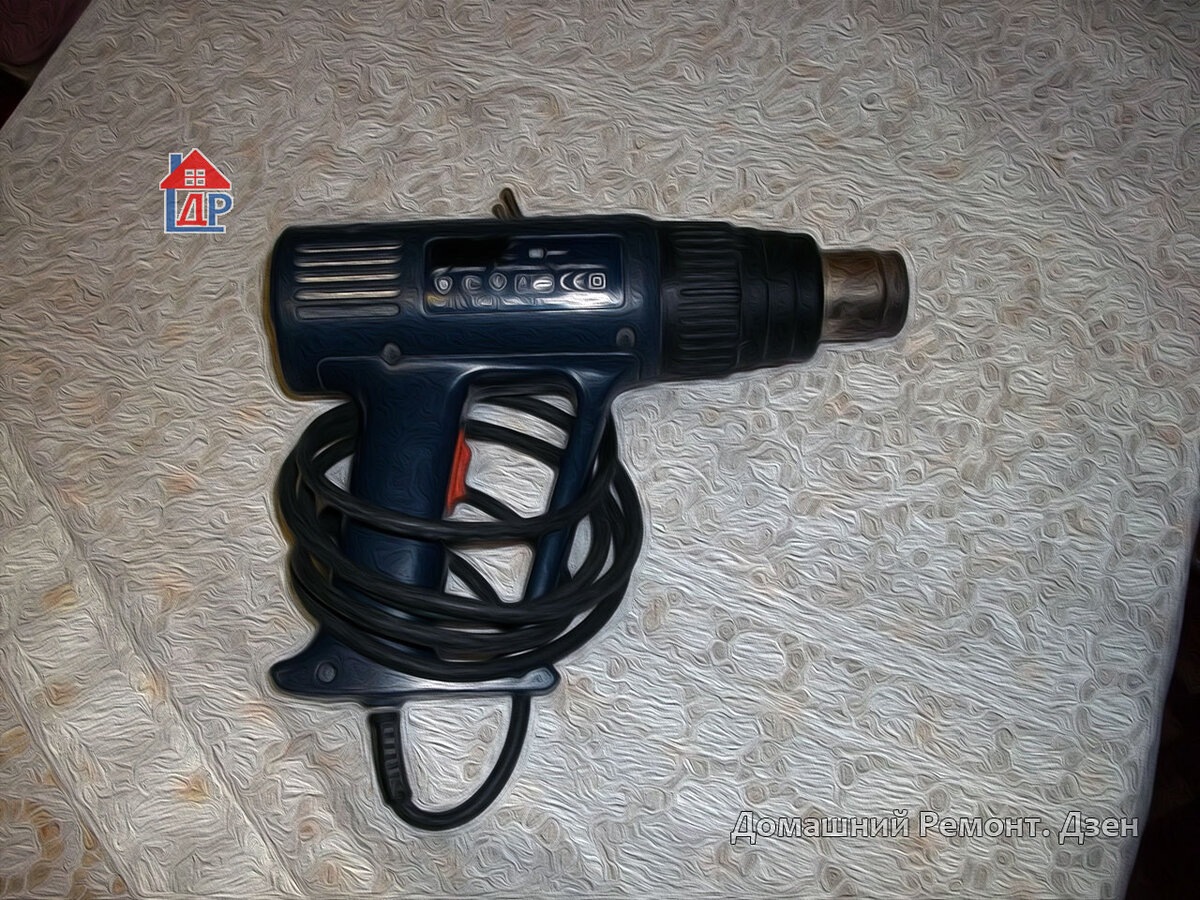 Строительный фен на 2 квт