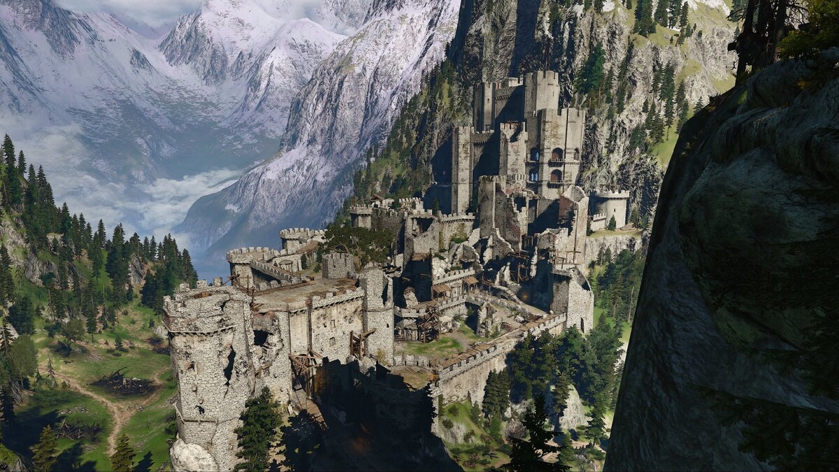 Каэр Морхен. Фото: covers.alphacoders.com