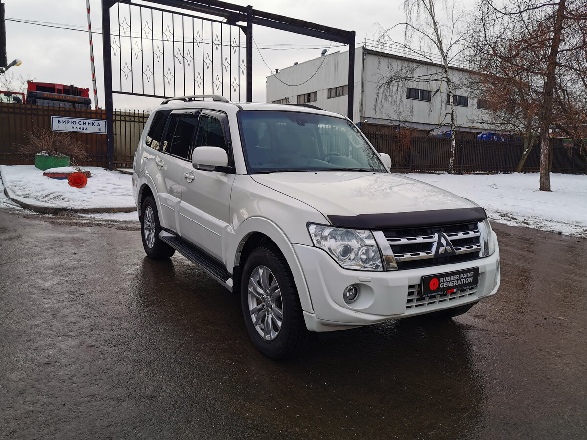 Mitsubishi Pajero IV в Сверхпрочном покрытии ТИТАН | Rubber Paint | Дзен