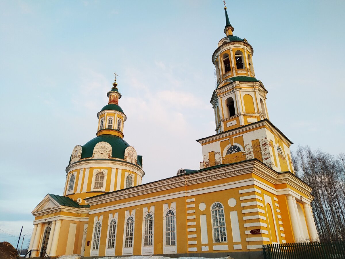 Храм Вознесения Господня в Чутыри Игринского района Удмуртии